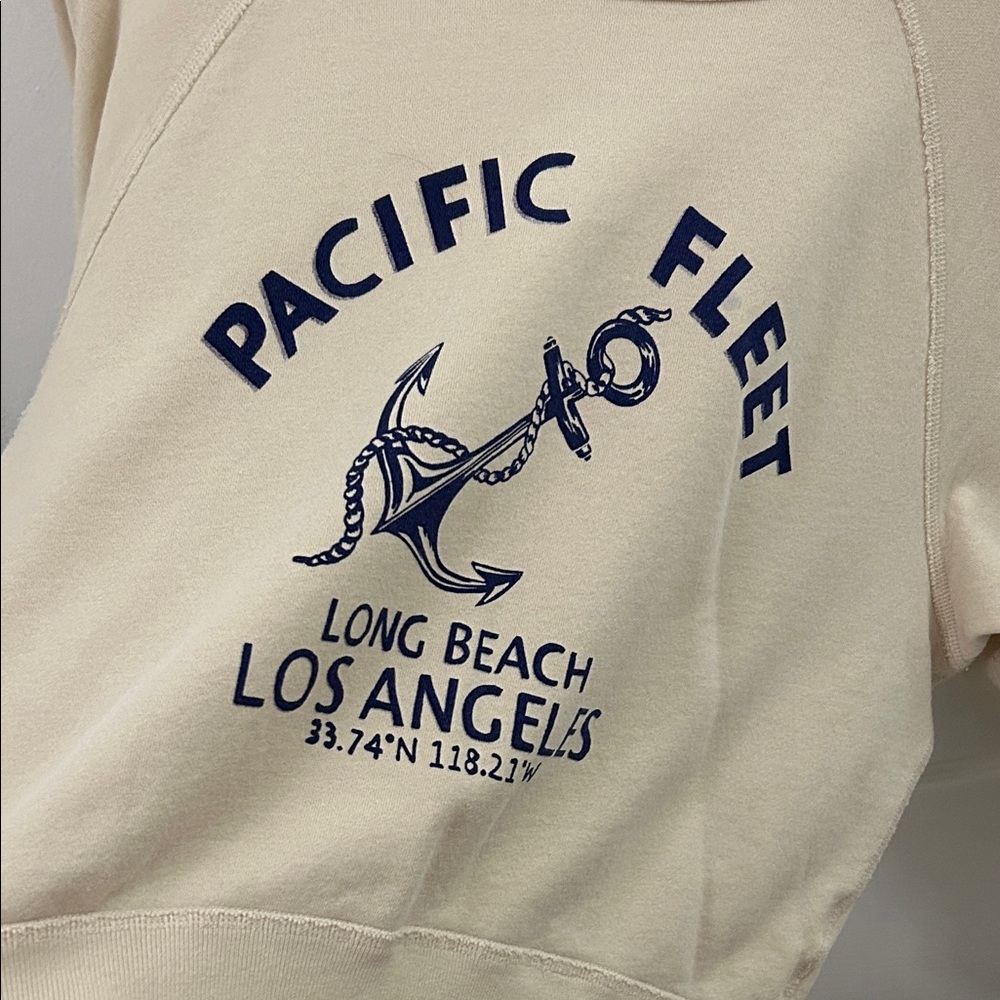 Cream Pacific Fleet Sweatshirt